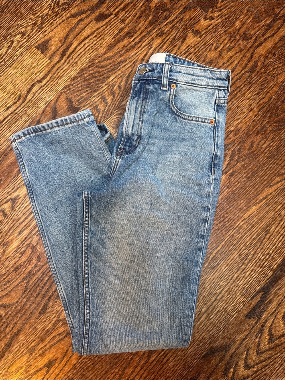 Reformation Jax Straight, High Rise Denim Jeans (w slight stretch!)